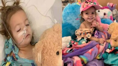 Photo of Toddler diagnosed with rare stage three ovarian cancer receives clean bill of health