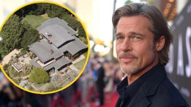 Photo of Brad Pitt allowed a 105-year-old neighbor live on his $40 million property rent free, according to Elvira