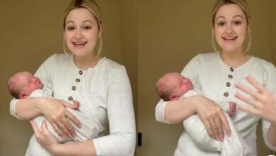 Photo of This Mom Has No Plans to Bathe or Clean Her Baby for ‘At Least’ a Month After His Birth – She doesn’t believe in cleaning newborns off once they enter the world