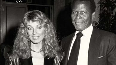 Photo of Legendary actor Sidney Poitier fell for his wife of 45 years on a movie set