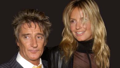 Photo of Rod Stewart’s wife was taunted for gaining weight – the rockstar has perfect reply