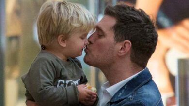 Photo of Michael Bublé’s son is in need of prayers.
