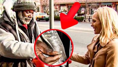 Photo of Homeless Man Returns Diamond Ring To Its Owner, But He Had No Idea It Would Change His Life Forever..