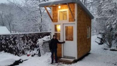 Photo of For the Cost of an Iphone He made a House of only 89 Squares, but Wait Until you See Inside