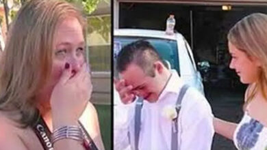 Photo of Boy With Down Syndrome Rejected By Every Girl Before Dance, Mom Loses It When She Sees His Date