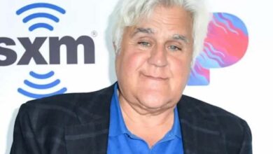 Photo of While still recuperating from his frightening vehicle fire and motorbike accident, Jay Leno discusses his unexpected retirement plans.