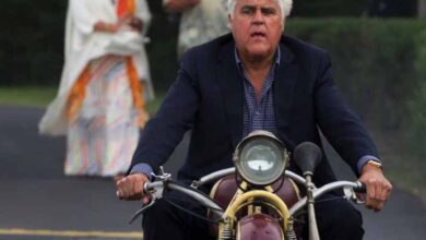 Photo of While still recuperating from his frightening vehicle fire and motorbike accident, Jay Leno discusses his unexpected retirement plans.