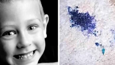 Photo of 6-Year-Old Dies And Leaves Blue Stain On Carpet, Mom Makes Heartbreaking Discovery 12 Years Later