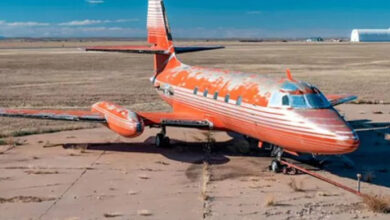 Photo of Elvis Presley’s 1962 private jet has finally been sold, and the interior is breathtaking