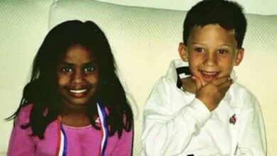 Photo of 3-year-old promises to make childhood sweetheart his wife – 20 years later he pops the question