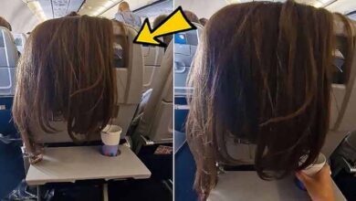 Photo of Arrogant Girl Has Hair Draping Over Seat – Then The Person Behind Her Makes Her Regret