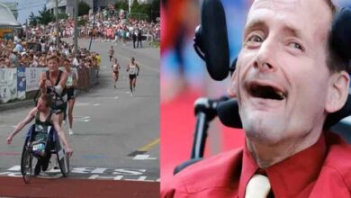 Photo of Rick Hoyt, beloved Boston Marathon icon, dies after ‘complications with his respiratory system’