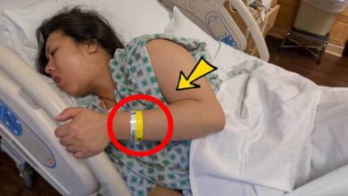 Photo of When Husband Sees Wife Got Yellow Wristband At Hospital He Calls The Police