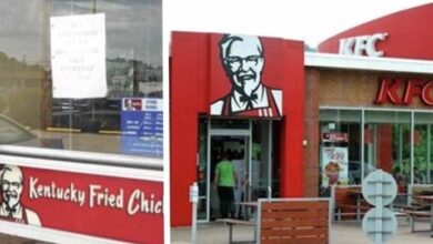 Photo of Customers are furious over the KFC store sign on the restaurant’s doors, but the restaurant won’t remove it