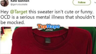 Photo of Woman thinks sweater at Target is offensive