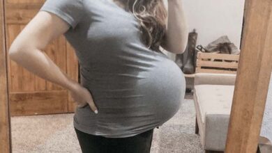 Photo of Heavily pregnant woman wonders if she’s at fault as fiancé leaves her alone at Christmas