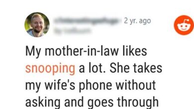 Photo of Mother-in-Law Snoops on Daughter’s Texts — Son-in-Law Intentionally Sends Messages to Catch Her in the Act
