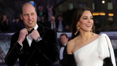 Photo of Prince William talks about Kate Middleton’s health with a sad face