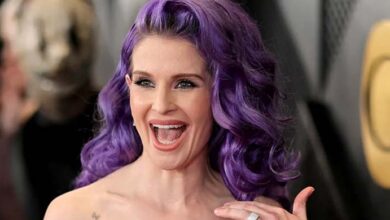 Photo of Kelly Osbourne, 39, Debuts Silver Hair, Ditching Her Iconic Purple Locks: Pics of New Look That Split Fans