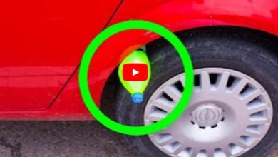 Photo of If You See A Plastic Bottle On Your Tire, Pay Close Attention