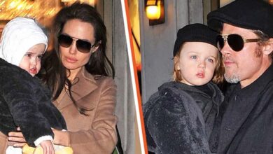 Photo of Angelina Jolie Steps Out in Chic Coat on Outing with Daughter Vivienne, 15, Who Looks Like Dad’s ‘Twin’