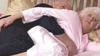 Photo of After Nearly 50 Years of Marriage, a Couple Was Lying in Bed One Evening, When the Wife Felt Her Husband Begin to Massage Her