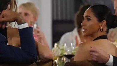 Photo of Meghan Markle Flaunts a Backless Dress at Dinner While Staying in a Luxury Resort with Prince Harry: Details & Pics