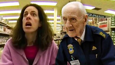 Photo of Rude Woman Insults Old Man at Store, He Makes Her Regret It