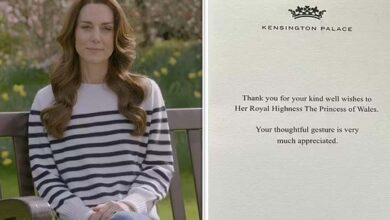 Photo of Breaking The Tradition, Kate Middleton Thanks Royal Admirers For Their “Kind” Wishes Amidst Her Health Struggles In A Note