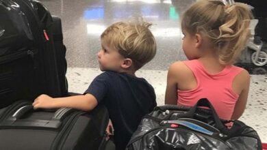 Photo of My Husband Left Me and My Kids With Heavy Luggage to Get Home Alone While He Was with Friends – I Taught Him a Harsh Lesson