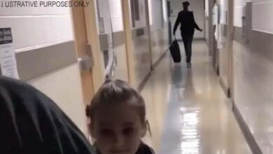 Photo of Girl Claims She Sees Late Mom at School Every Day, Dad Shocked Upon Discovering the Truth