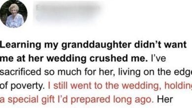 Photo of Girl Mocks Poor Grandma for Cheap Old Ring She Gifts Her, Throws It Away and It Opens