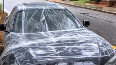 Photo of When I confronted my neighbors about using my parking space, they covered my car with tape. I didn’t just ignore it.