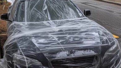 Photo of My Neighbors Wrapped My Car in Tape after I Asked Them to Stop Parking in My Spot — I Did Not Let It Slide