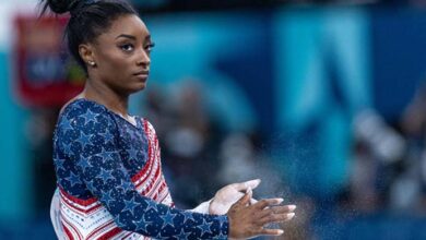 Photo of Simone Biles blasted over hairdo at Olympics – ‘someone fix her hair’