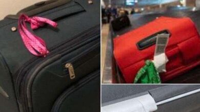 Photo of Baggage Handler Reveals Why You Should Never Tie a Ribbon On Your Luggage