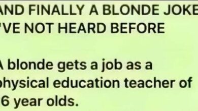 Photo of Hilarious Blonde Joke I’ve Not Heard Before