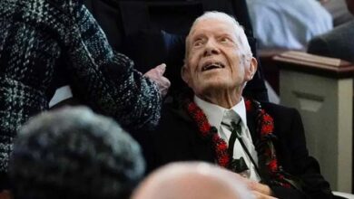 Photo of Jimmy Carter at ‘very end’ of his ‘journey’ as he turns 100