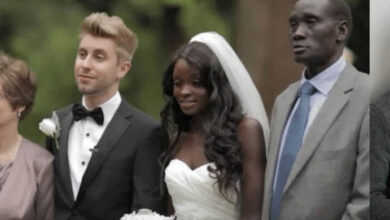 Photo of The dark-skinned model and the blue-eyed blond had children. Their appearance shows all the best from their parents.