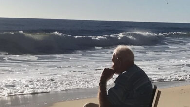 Photo of For 10 Years Old Man Sits on a Chair by the Sea Daily, One Day Two Boys See the Chair Empty