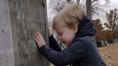 Photo of Boy Goes to Visit Twin Brother’s…