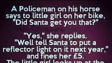 Photo of You Won’t Believe What This Little Girl Said to a Policeman! Check the first comment