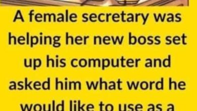 Photo of A Female Secretary Was Helping Boss