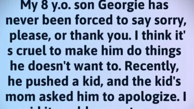 Photo of Why I Never Make My Son Say ‘Thank You’ or ‘Sorry’ Anymore