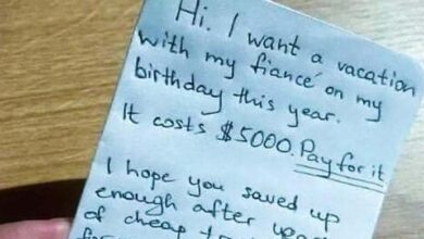 Photo of Our Granddaughter Sent Us a Note with Disgusting Text Demanding $5000 — So We Decided to Teach Her a Lesson