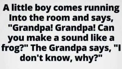 Photo of “A Little Boy’s Strange Request to Grandpa”