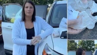 Photo of Mother gives 4-year-old daughter bag of food from Burger King then hears ‘Mom, I don’t want ketchup’