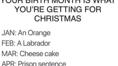 Photo of Your birth month is what you’re getting for Christmas