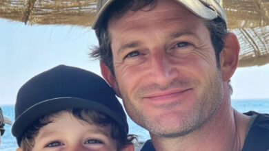 Photo of I brought my son on a vacation to find comfort after the heartbreaking loss of burying my wife but when he said “Dad, look—Mom’s back!” – My heart almost stopped