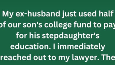 Photo of M y E x Used Our Son’s College Fund for His Stepdaughter